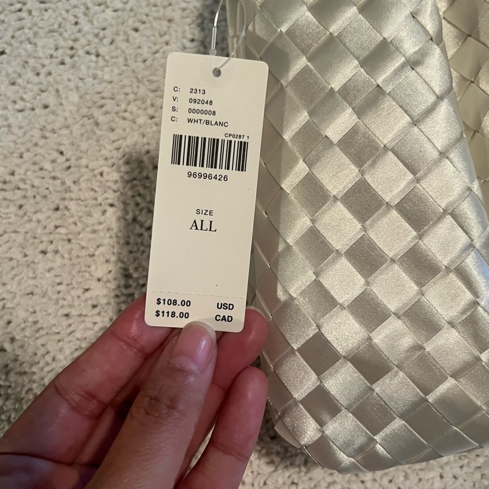 The Frankie Clutch: Woven Satin Edition - Picture 5 of 5